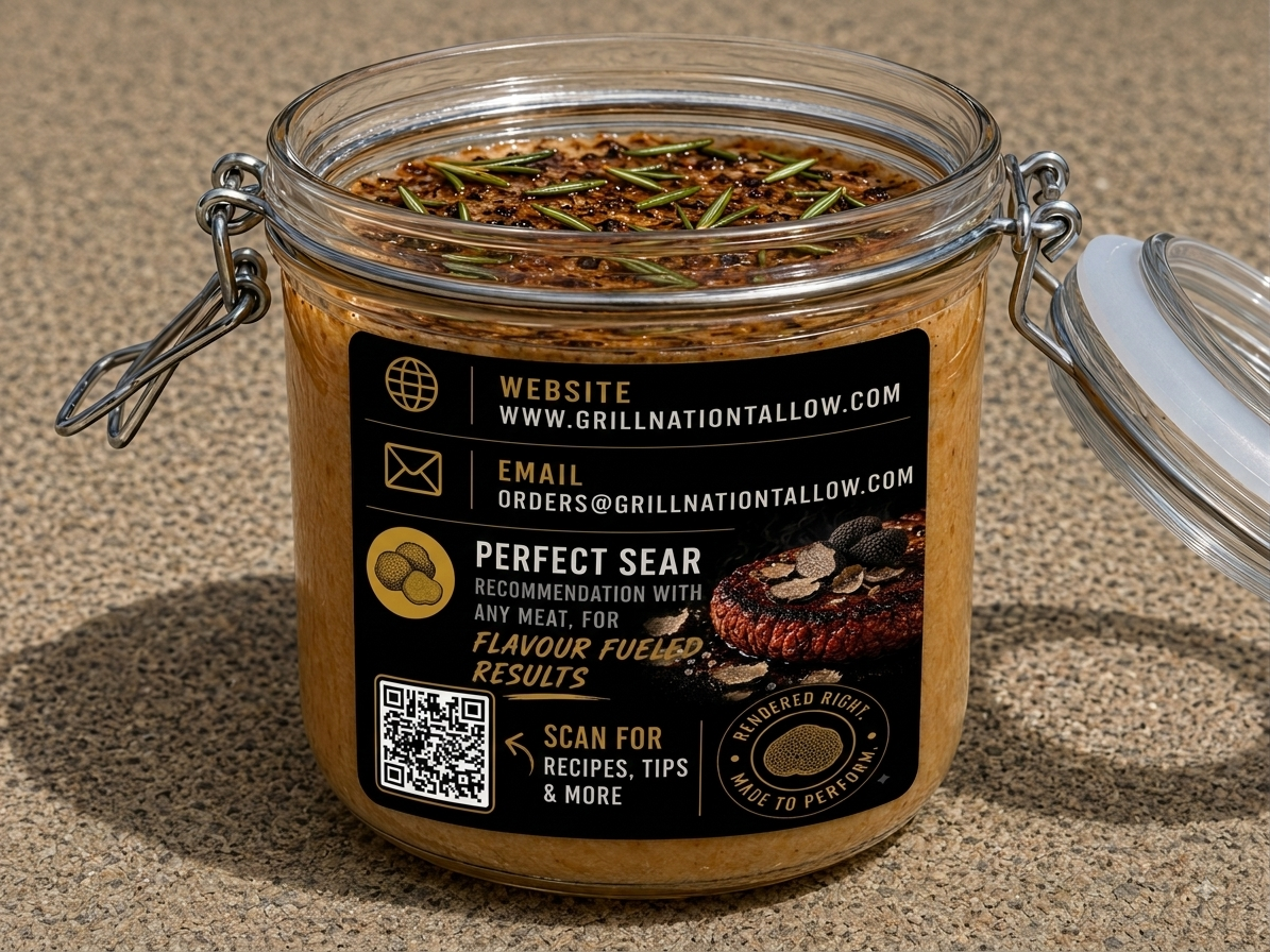 Grill Nation Tallow - Black Truffle