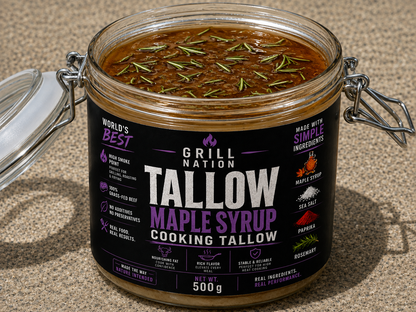 Maple Syrup, Sea Salt, Paprika & Rosemary Tallow
